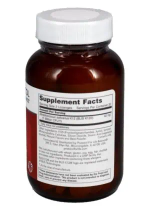 Alternative view of E.N.T. Biotic™ BLIS K12® Probiotic