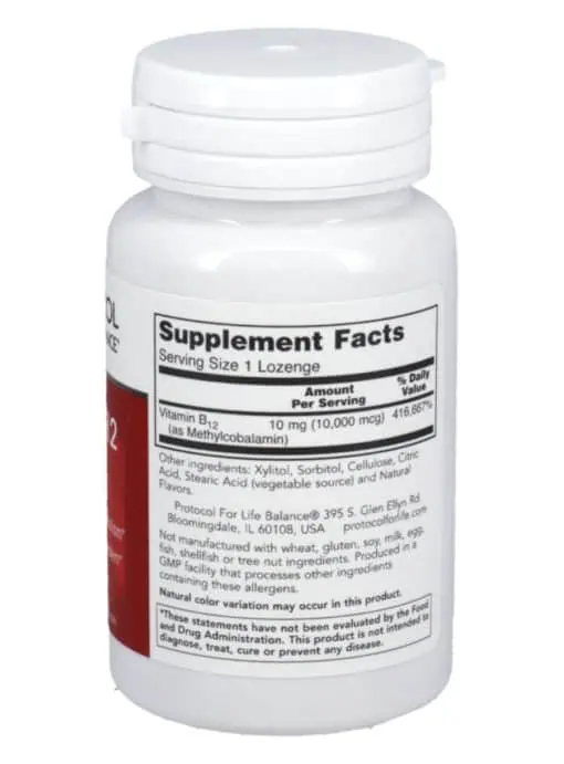 Methyl B12 10,000 mcg - Image 2