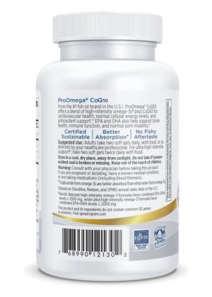 Alternative view of ProOmega CoQ10  60 Softgels