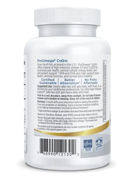 ProOmega CoQ10  60 Softgels - Image 2