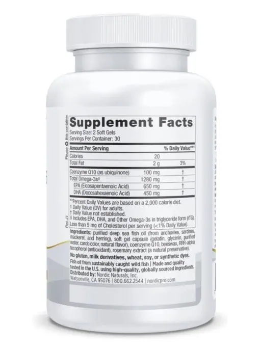 ProOmega CoQ10  60 Softgels - Image 3