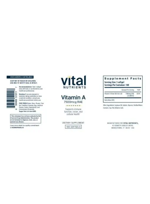 Vitamin A 25,000iu - Image 2