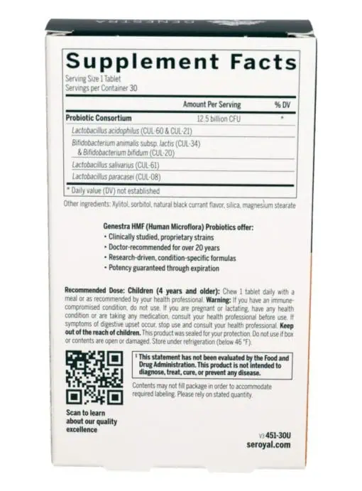 Genestra HMF Child - probiotic formula, digestive health