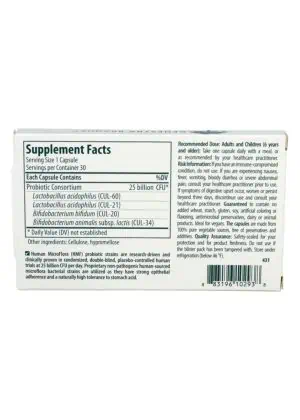 Genestra HMF Intensive -- probiotic supplement, gut health support