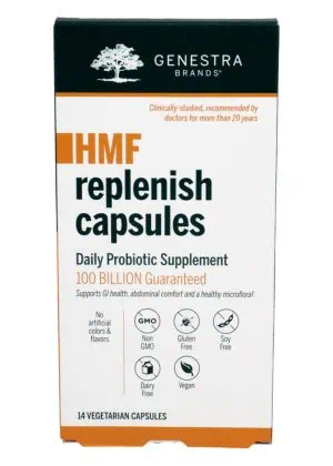 Genestra HMF Replenish Capsules - probiotic supplement, digestive health