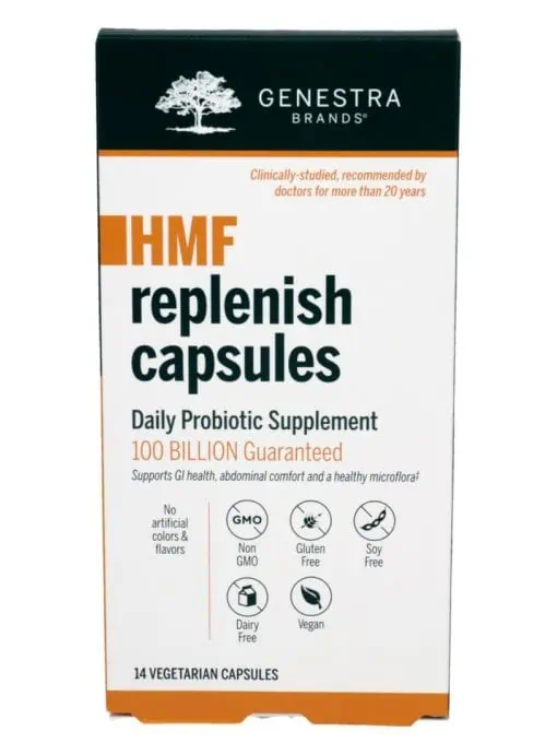 Genestra HMF Replenish Capsules - probiotic supplement, digestive health