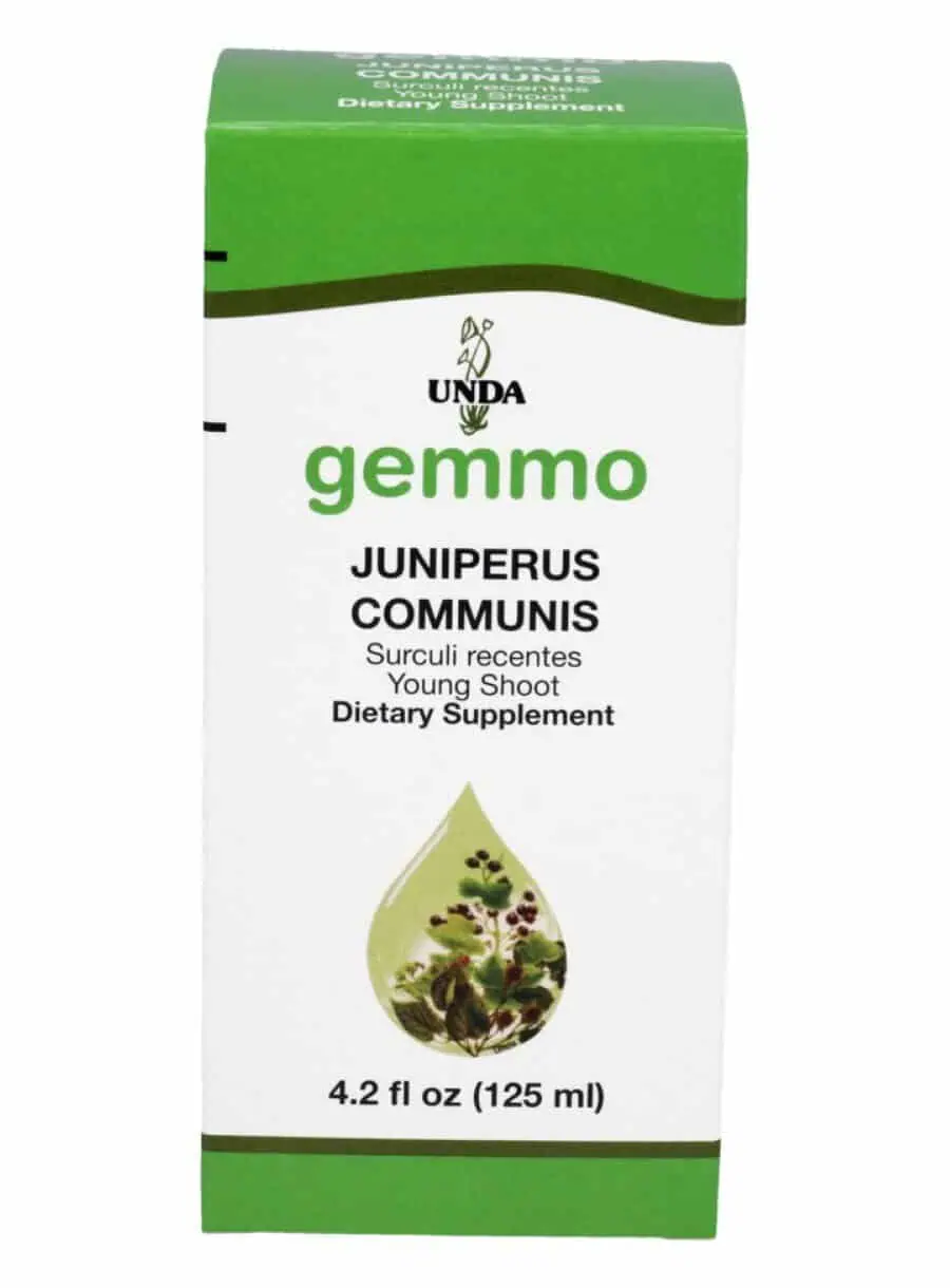 Unda Juniperus Communis - gemmotherapy remedy, herbal extract