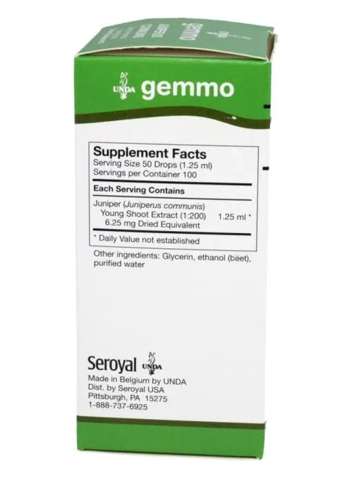 Unda Juniperus Communis - gemmotherapy remedy, herbal extract