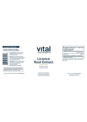 Vital Nutrients Licorice Root Extract - immune support, digestive health