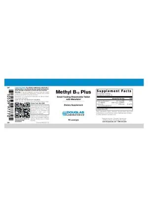 Douglas Laboratories METHYL B12 PLUS -- vitamin B12 supplement, methylcobalamin