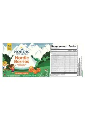 Nordic Naturals Pro Nordic Berries -- children's multivitamin, gummy vitamins