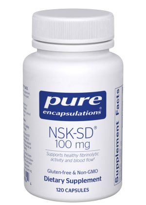 NSK-SD® (Nattokinase) 100 mg Supports Healthy Fibrinolytic Activity And Clotting Function: Fibrinolysis is a natural physiological process.