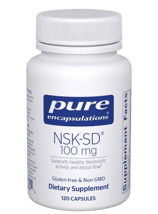 NSK-SD® (Nattokinase) 100 mg Supports Healthy Fibrinolytic Activity And Clotting Function: Fibrinolysis is a natural physiological process.
