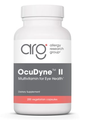 Allergy Research Group OcuDyne II -- eye health supplement, antioxidants