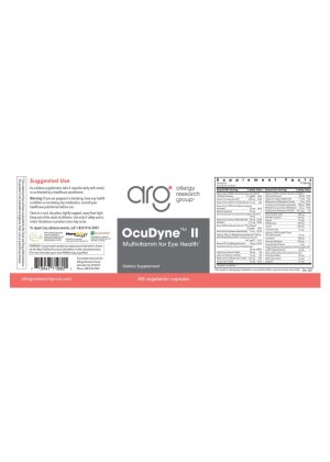 Allergy Research Group OcuDyne II -- eye health supplement, antioxidants