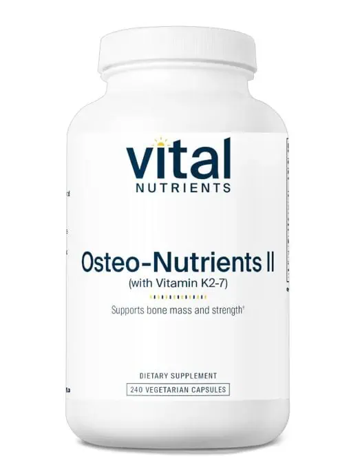 Osteo-nutrients 2 with Vitamin K2-7 by Vital Nutrients