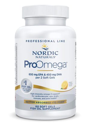 ProOmega by Nordic Naturals High-intensity support for cardiovascular, neurological, eye, joint, and immune health