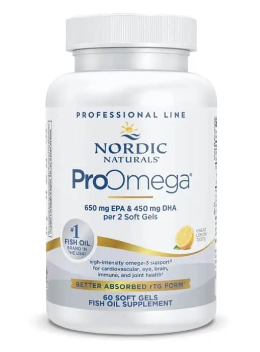 ProOmega by Nordic Naturals High-intensity support for cardiovascular, neurological, eye, joint, and immune health