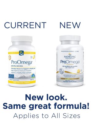 ProOmega by Nordic Naturals High-intensity support for cardiovascular, neurological, eye, joint, and immune health