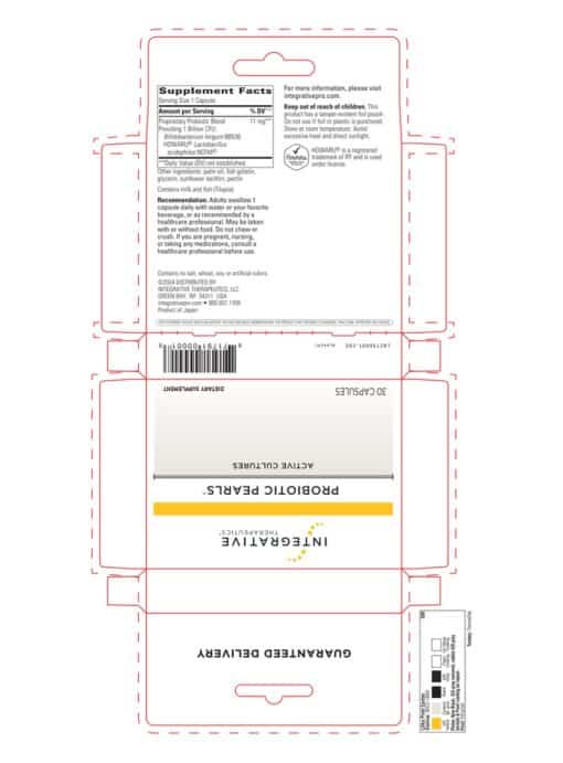 Integrative Therapeutics Probiotic Pearls - probiotic supplement, digestive health