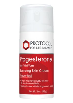 Protocol For Life Progesterone Liposomal Skin Cream Unscented -- hormone balance, women's health
