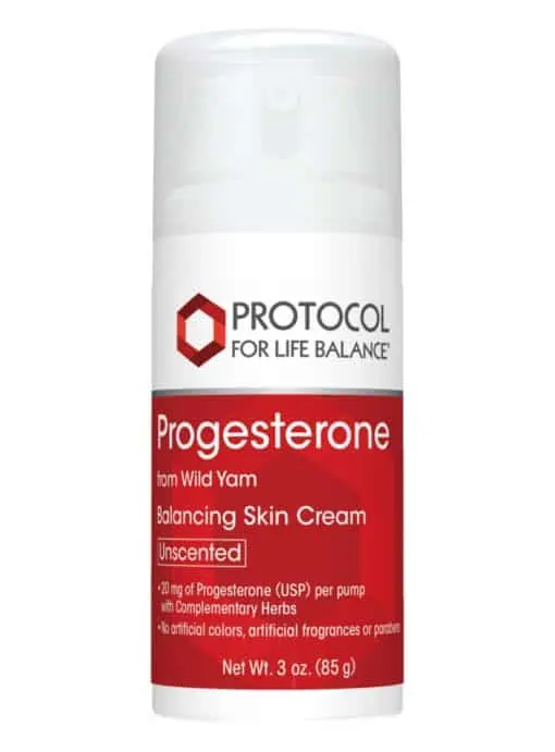 Protocol For Life Progesterone Liposomal Skin Cream Unscented -- hormone balance, women's health