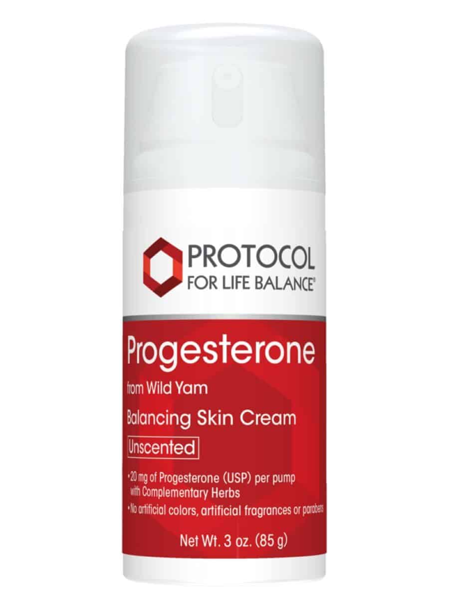 Protocol For Life Progesterone Liposomal Skin Cream Unscented -- hormone balance, women's health