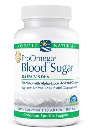 Nordic Naturals Pro ProOmega Blood Sugar - omega-3 fatty acids, blood sugar balance