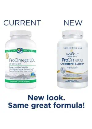 Nordic Naturals Pro ProOmega Cholesterol Support -- omega-3 fish oil, cholesterol support