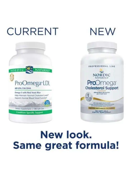 Nordic Naturals Pro ProOmega Cholesterol Support -- omega-3 fish oil, cholesterol support