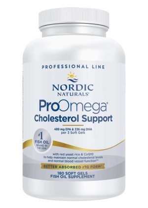 Nordic Naturals Pro ProOmega Cholesterol Support -- omega-3 fish oil, cholesterol support