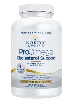 Nordic Naturals Pro ProOmega Cholesterol Support -- omega-3 fish oil, cholesterol support