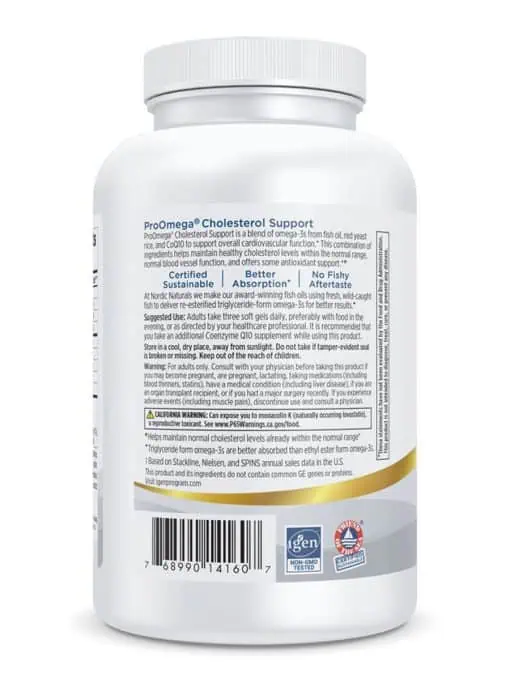 ProOmega Cholesterol-Support by Nordic Naturals
