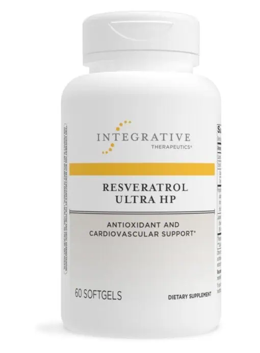 Integrative Therapeutics Resveratrol Ultra High Potency - antioxidant supplement, cardiovascular support