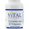 Tyrosine and B-Vitamins by Vital Nutrients