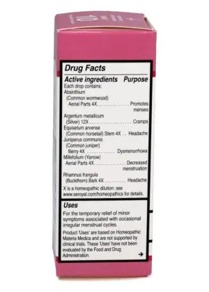Unda Unda 10 -- hormonal balance support, menstrual irregularities