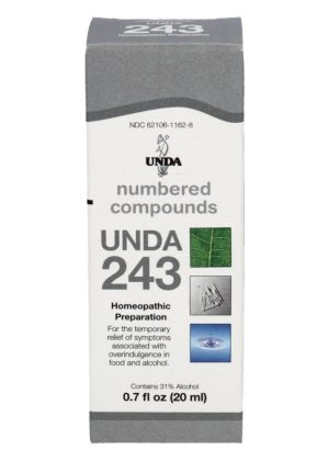 Unda Unda 243 - hepatic support, detoxification remedy