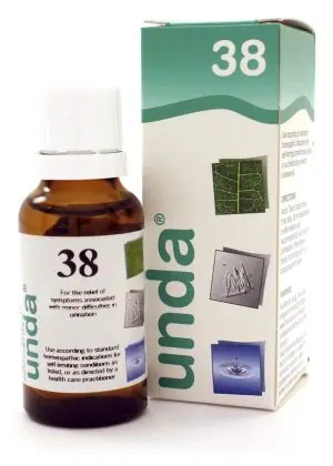 Unda Unda 38 -- Prostate Health, Bladder Support