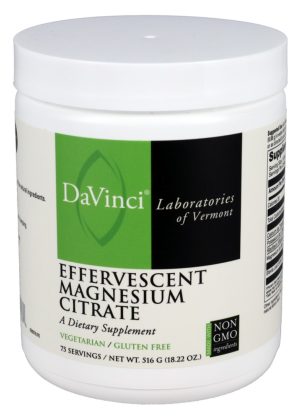 DaVinci Labs Effervescent Magnesium Citrate - magnesium supplement, nerve support
