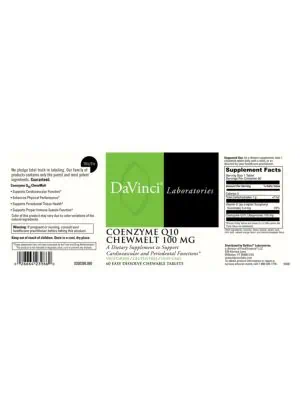 Alternative view of COENZYME Q10 CHEWMELT 100 MG