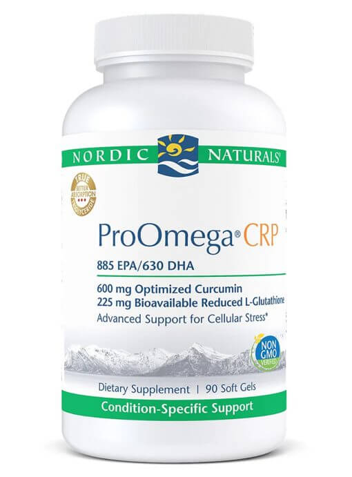 ProOmega®Curcumin (formerly ProOmegaCRP) 90 Soft Gels by Nordic Naturals Pro