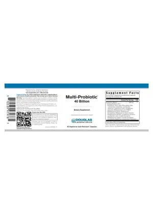 Douglas Laboratories Multi-Probiotic (R) 40 Billion - probiotic supplement, gut health