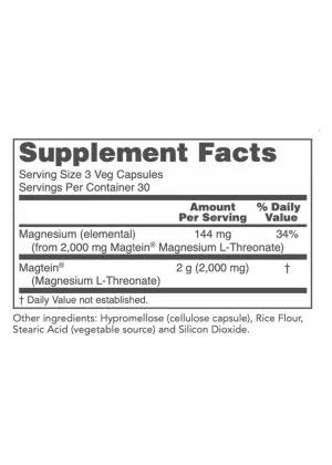 Protocol For Life Magtein(TM) Magnesium L-Threonate - magnesium supplement, cognitive support