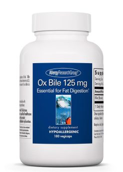 Ox Bile 125 mg by Allergy Research