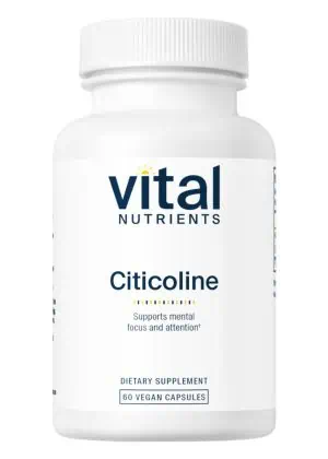 Vital Nutrients Citicoline Cognizin(R) 250mg - cognitive enhancement, brain health