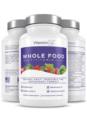 VitaminIQ Conceive Women’s Fertility Supplements, Hormonal Balance, Ovulation Aid & Fertility Enhancer with Natural Chasteberry, Myo-Inosito & CoQ10, Vegetarian Capsules