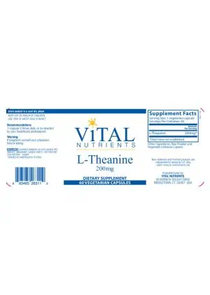 Alternative view of L-Theanine