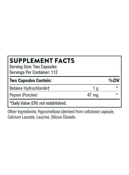 Betaine HCL/Pepsin