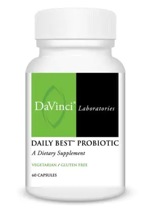 DaVinci Labs Daily Best Probiotic -- women's health, digestive support