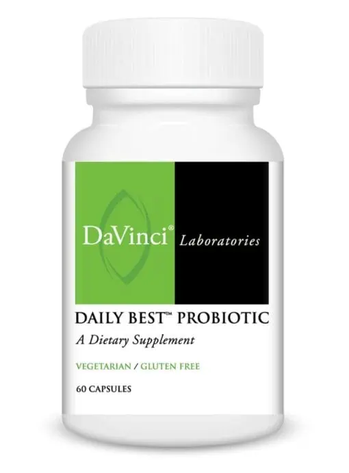 DaVinci Labs Daily Best Probiotic -- women's health, digestive support